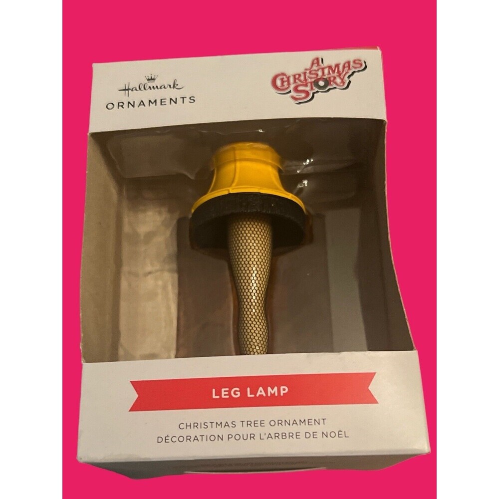 Hallmark A Christmas Story Leg Lamp Holiday Ornament Tree Collectible Retro NIB